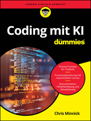 cover image of Coding mit KI für Dummies